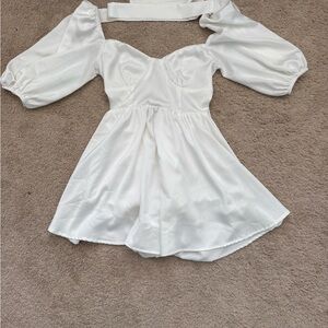 Petal & Puff Women’s White Romper